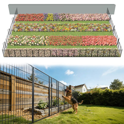 FXW Outdoor Dog & Garden Fence for Yard