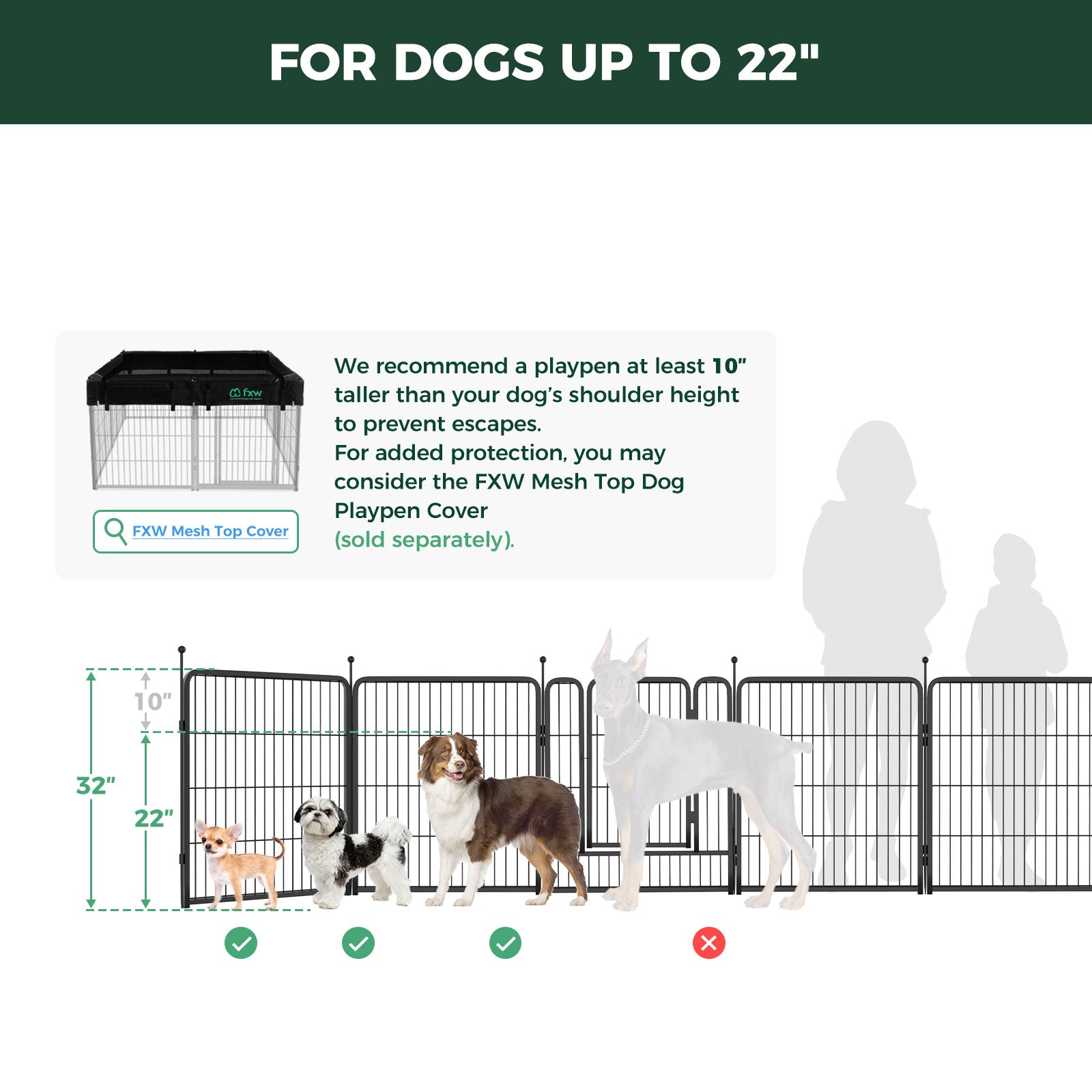 Rollick Dog Playpen for All-Terrain