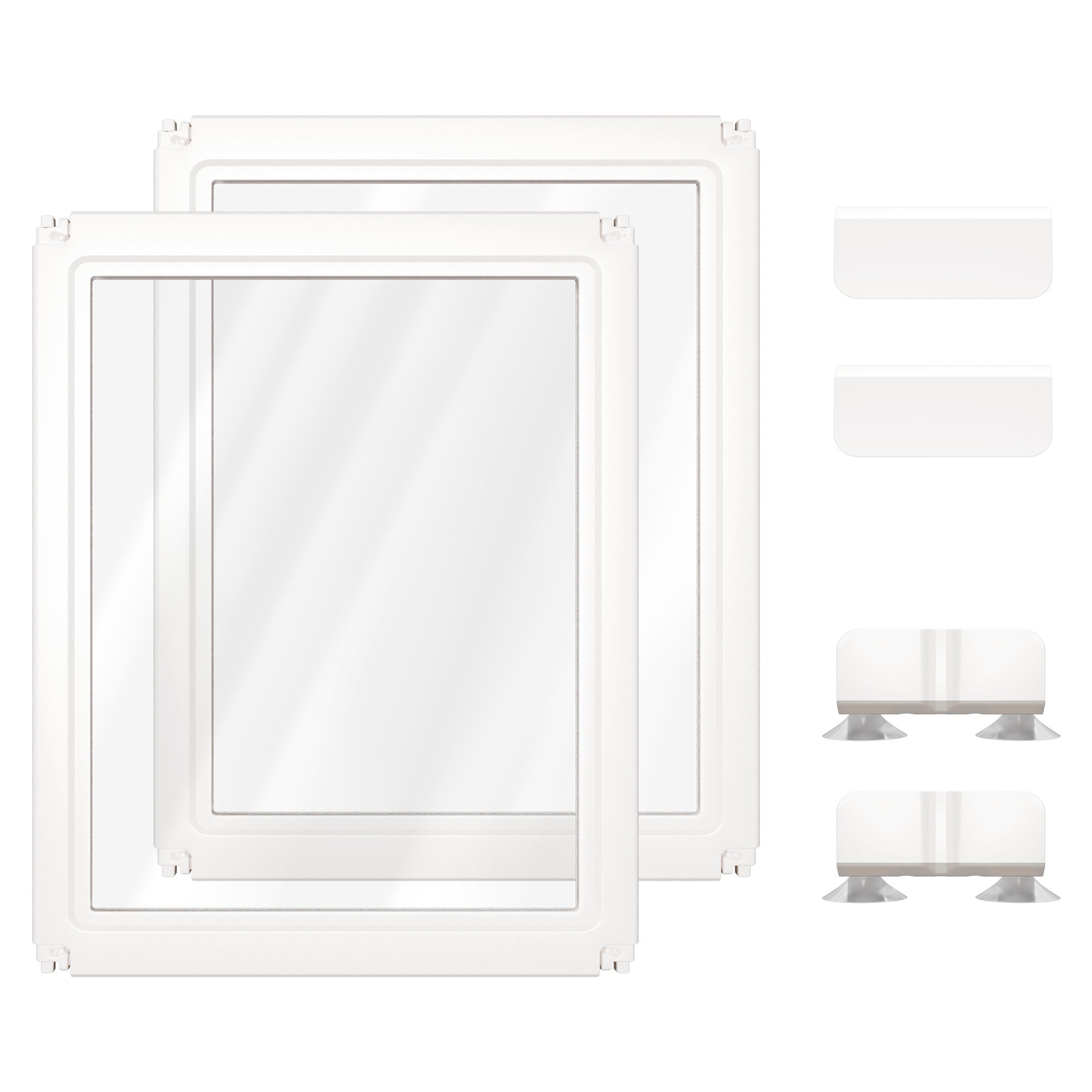 AuraSpace Acrylic Indoor Dog Playpen for Puppies and Small Dogs