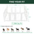 AuraSpace Acrylic Indoor Dog Playpen for Puppies and Small Dogs