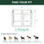 AuraSpace Acrylic Indoor Dog Playpen for Puppies and Small Dogs