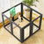 AuraSpace Acrylic Indoor Dog Playpen for Puppies and Small Dogs