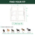 AuraSpace Acrylic Indoor Dog Playpen for Puppies and Small Dogs