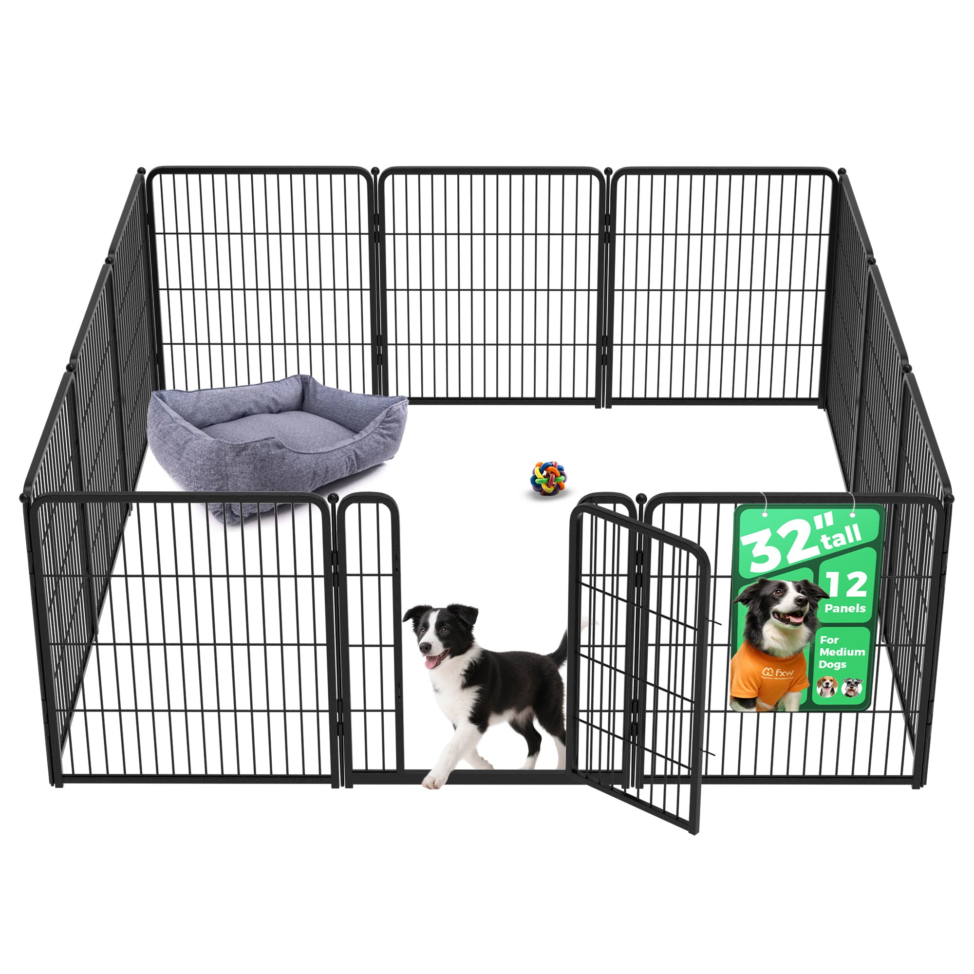 Homeplus Dog Playpen for Indoor Use