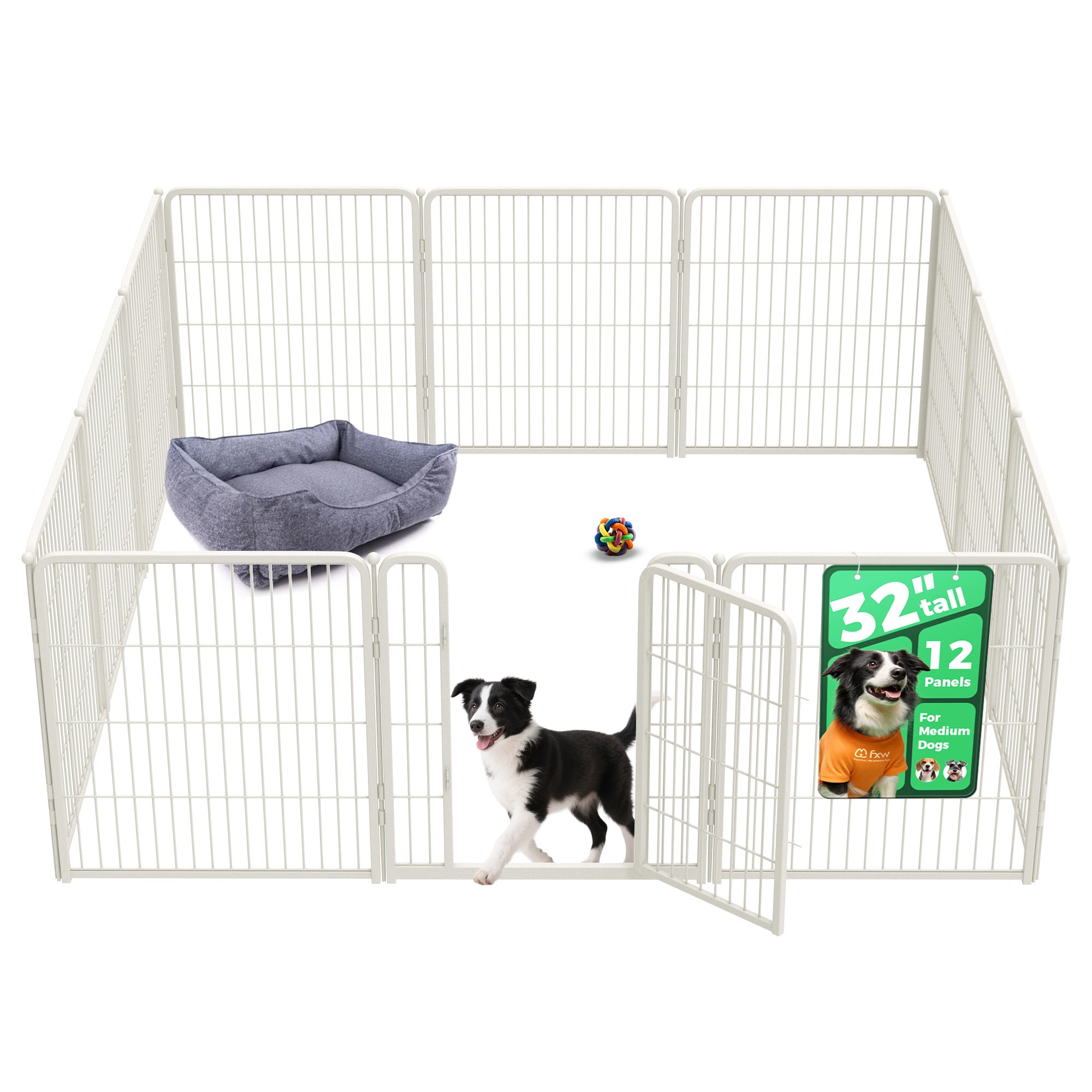 Homeplus Dog Playpen for Indoor Use