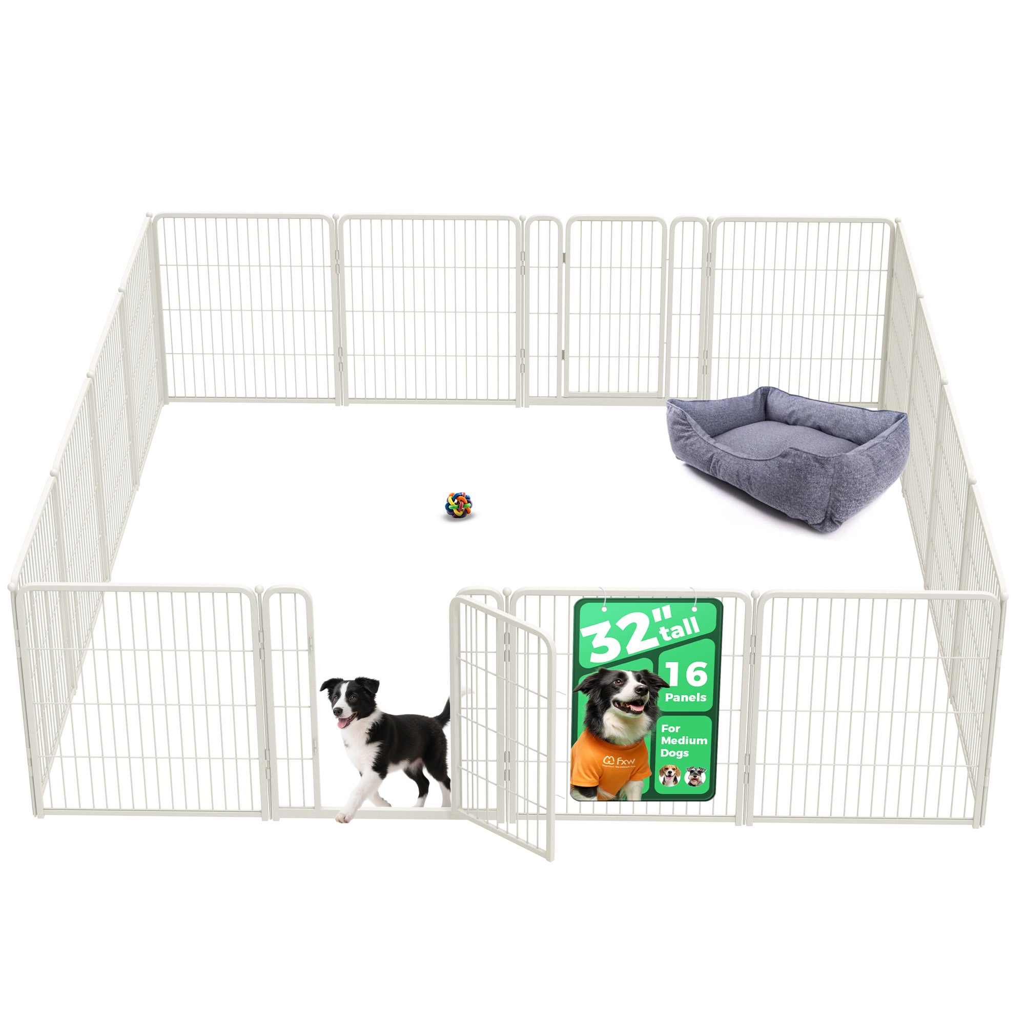 Homeplus Dog Playpen for Indoor Use