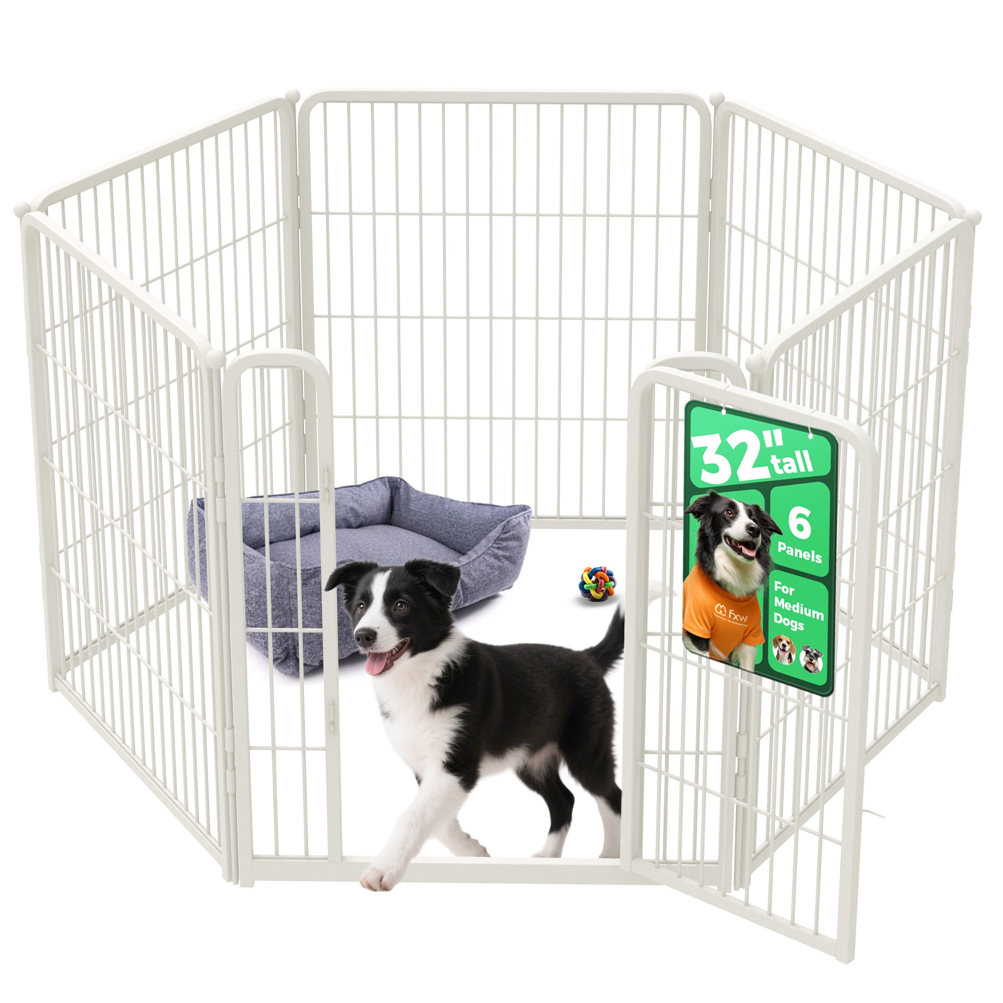 Homeplus Dog Playpen for Indoor Use