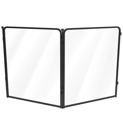 FXW Pawadise Acrylic & Wire Mesh Indoor Dog Playpen