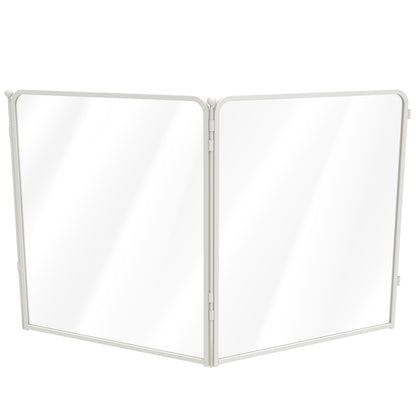 FXW Pawadise Acrylic & Wire Mesh Indoor Dog Playpen