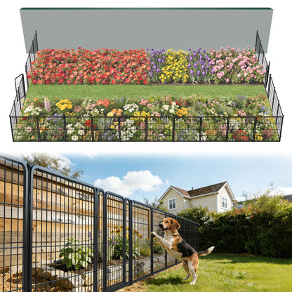 FXW Outdoor Dog & Garden Fence for Yard