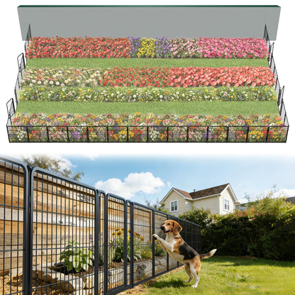 FXW Outdoor Dog & Garden Fence for Yard