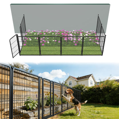 FXW Outdoor Dog & Garden Fence for Yard