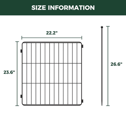 MiniPaws Dog Playpen Designed for Puppies / Small Dogs