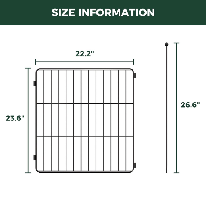 MiniPaws Dog Playpen Designed for Puppies / Small Dogs