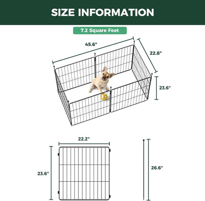 MiniPaws Dog Playpen Designed for Puppies / Small Dogs