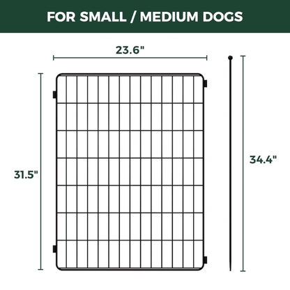 MiniPaws Dog Playpen Designed for Puppies / Small Dogs