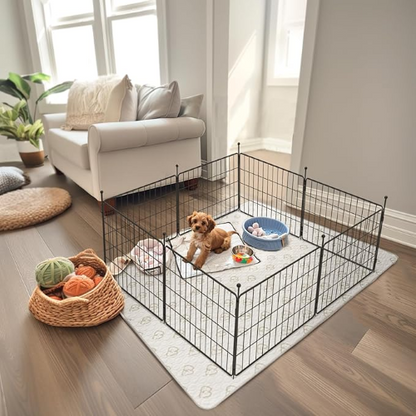 MiniPaws Dog Playpen Designed for Puppies/Small Dogs 20 inch 8 Panels FXW