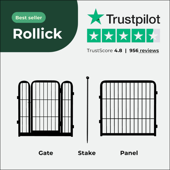 Rollick Dog Playpen for All-Terrain