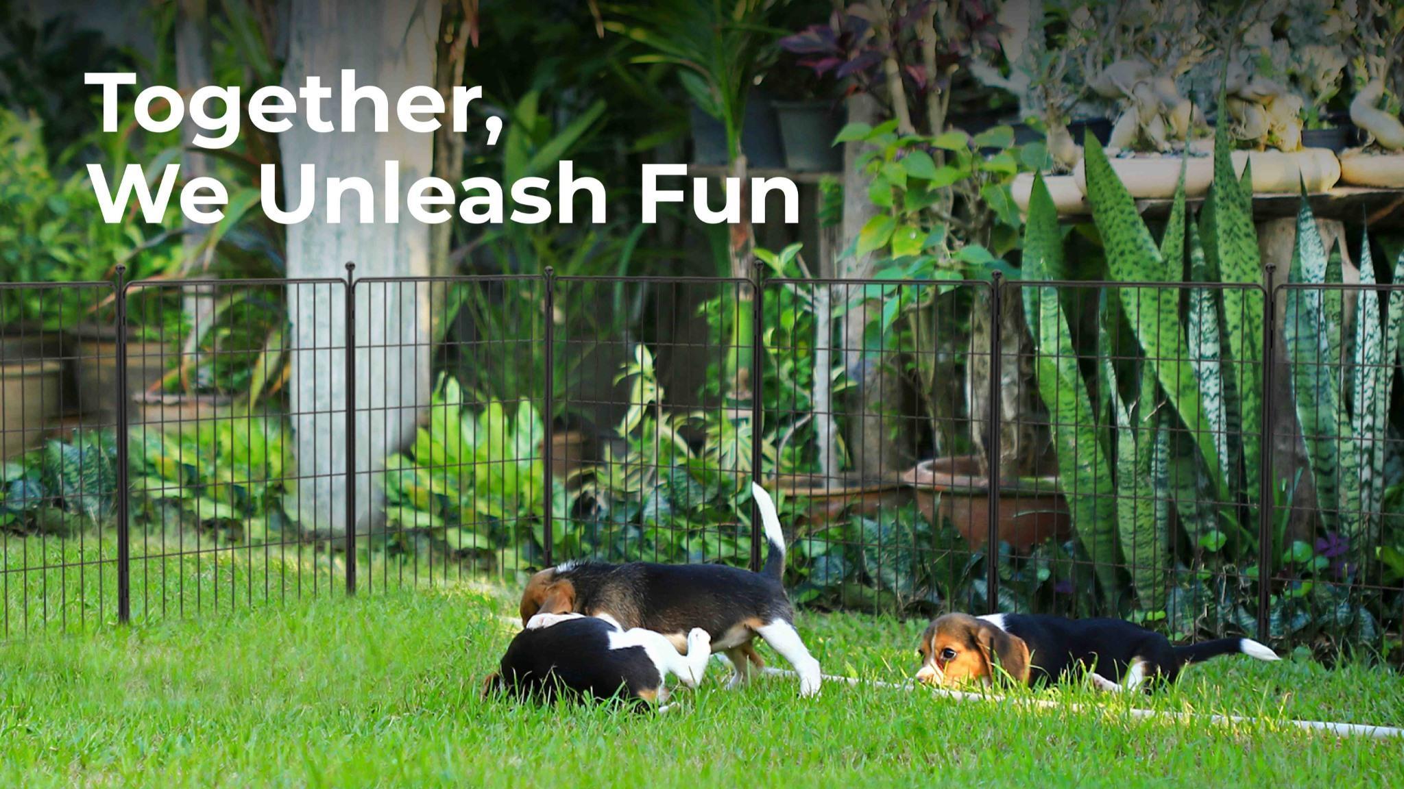 FXW Dog Fence - RV Camping Fence - Dog Bed - Outdoor Dog Playpen - FXW Dog Playpen