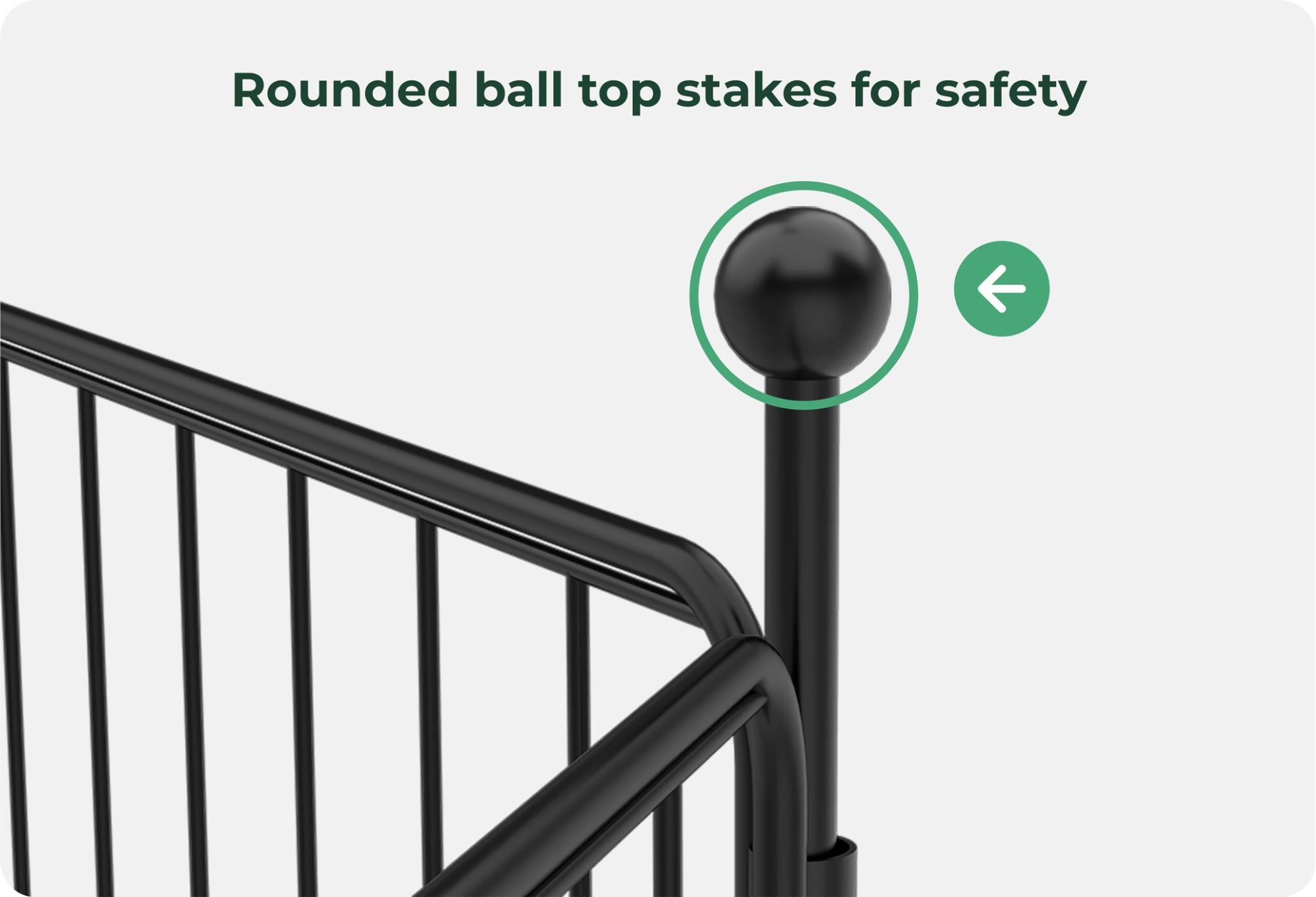 FXW Homeplus Dog Playpen - Dog Fence - RV Camping Fence - Dog Bed - Outdoor Dog Playpen - FXW Dog Playpen