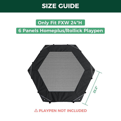 Exclusive Mesh Top Dog Playpen Cover for FXW Playpens