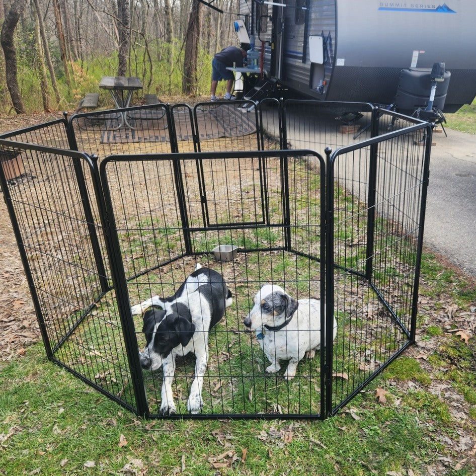 Rollick Dog Playpen for All-Terrain 40 inch 7 Panels & 1 Gate FXW