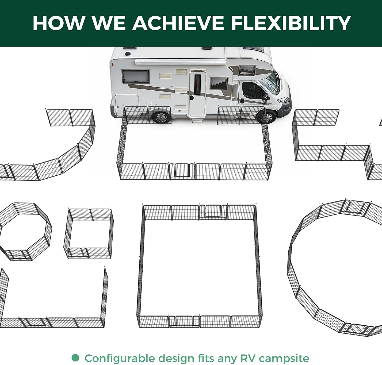 Instant Dog Playpen for RV Trips FXW