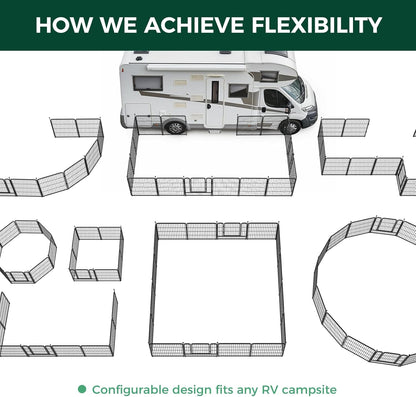 Instant Dog Playpen for RV Trips FXW