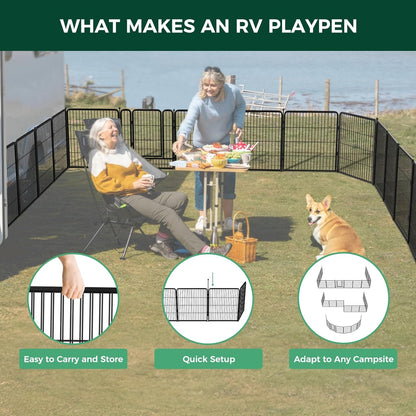 Bundle - Instant Dog Playpen & TitanNest Padded Dog Bed