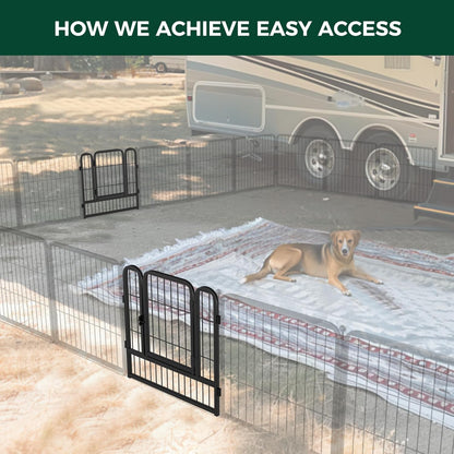 Instant Dog Playpen for RV Trips FXW