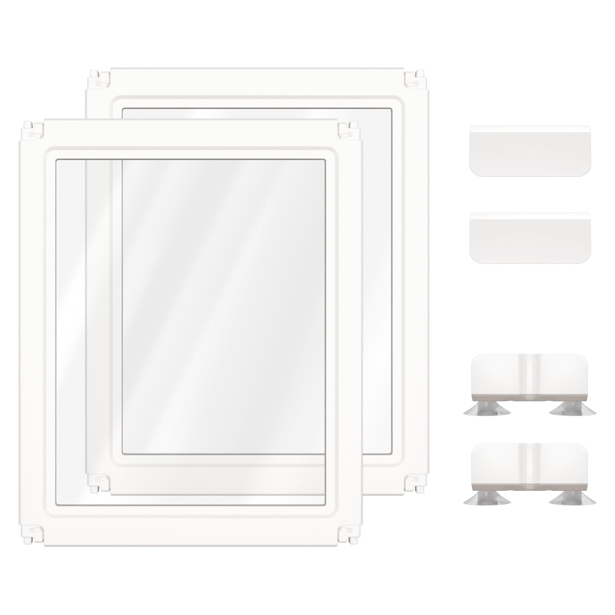 AuraSpace Acrylic Indoor Dog Playpen for Puppies and Small Dogs