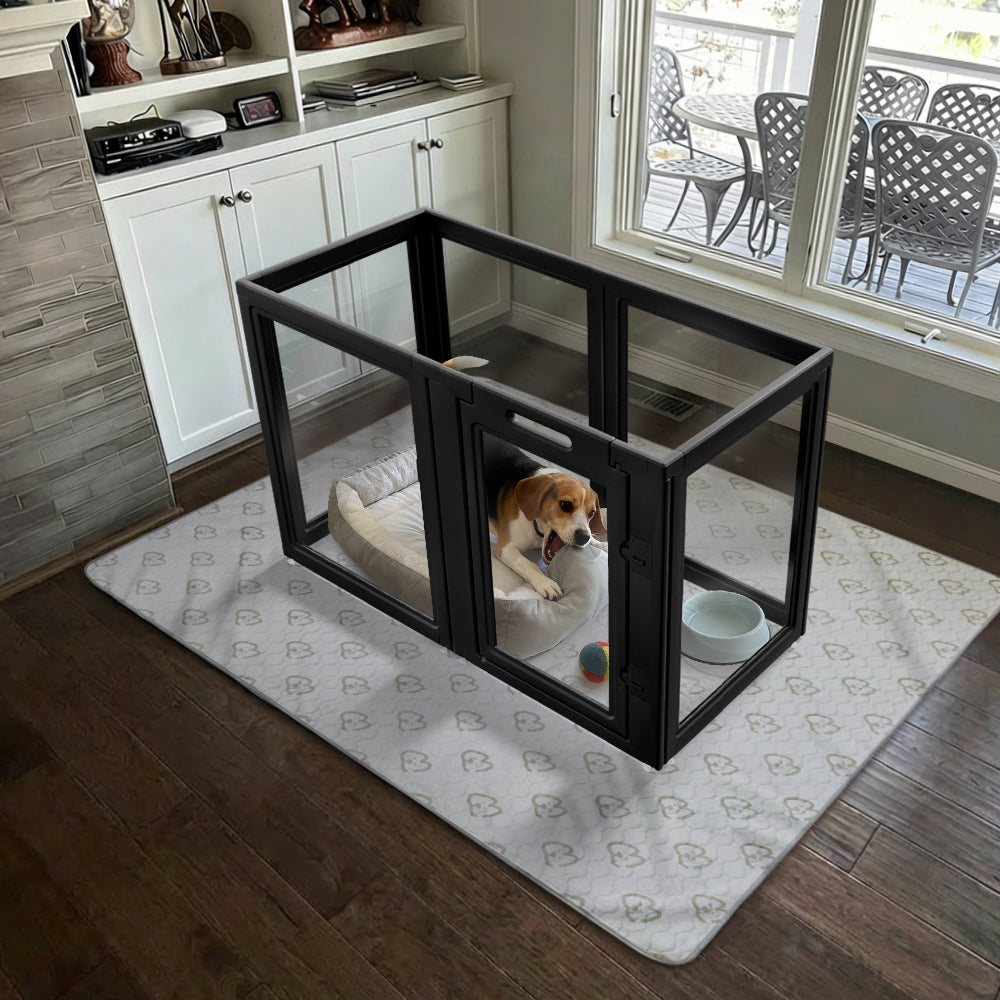 AuraSpace Acrylic Indoor Puppy & Small to Medium Dog Playpen – FXW