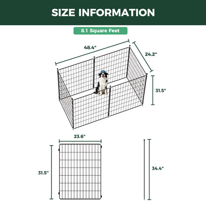 MiniPaws Dog Playpen Designed for Puppies / Small Dogs