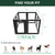AuraSpace Acrylic Indoor Dog Playpen for Puppies and Small Dogs