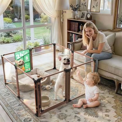 FXW AuraSpace Pro Acrylic Indoor Dog Playpen