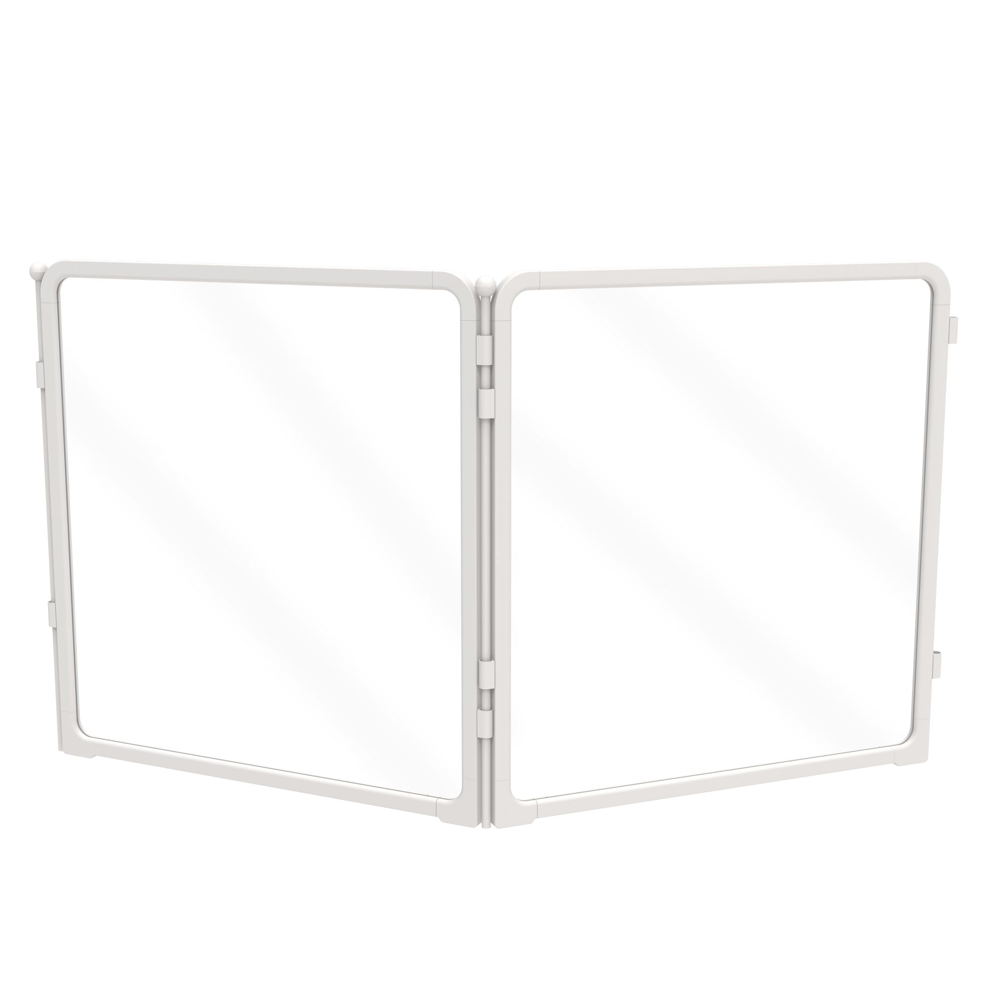 FXW Acrylic & Wire Mesh Indoor Dog Playpen