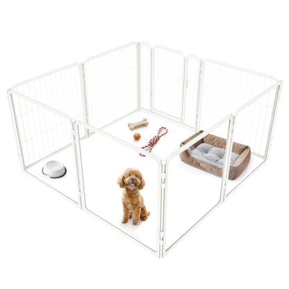 FXW Acrylic & Wire Mesh Indoor Dog Playpen