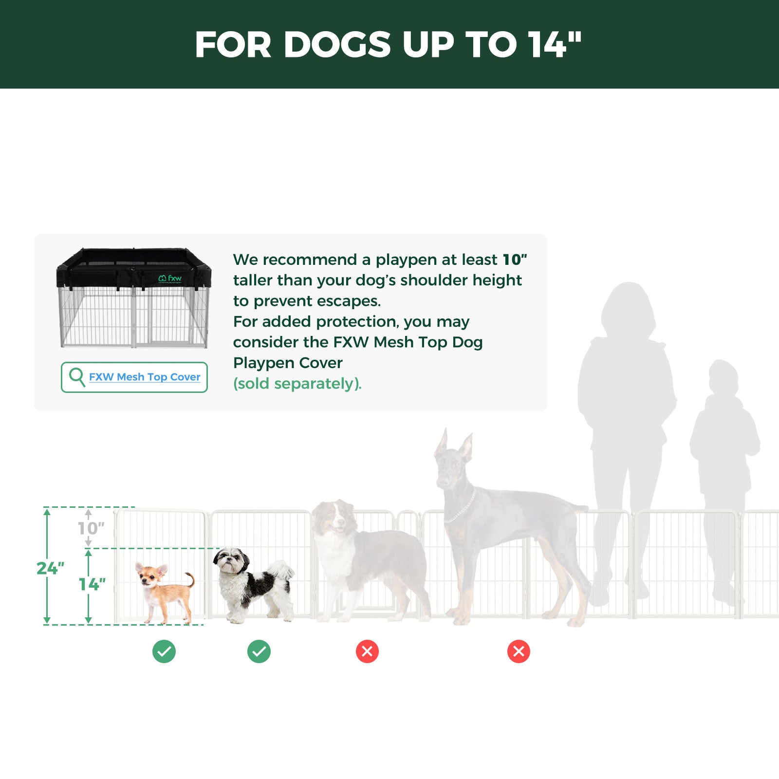 Homeplus Dog Playpen for Indoor Use