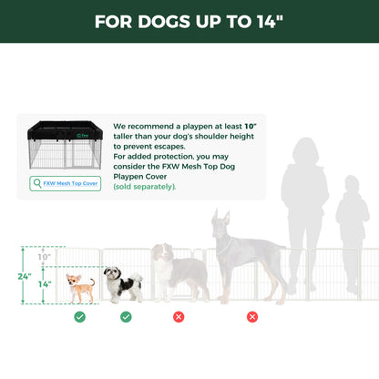 Homeplus Dog Playpen for Indoor Use