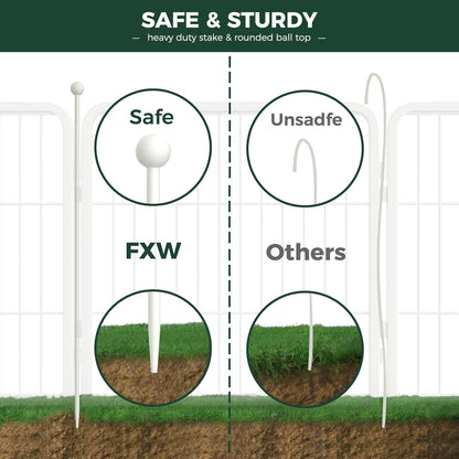 White Rollick Dog Playpen for All-Terrain FXW