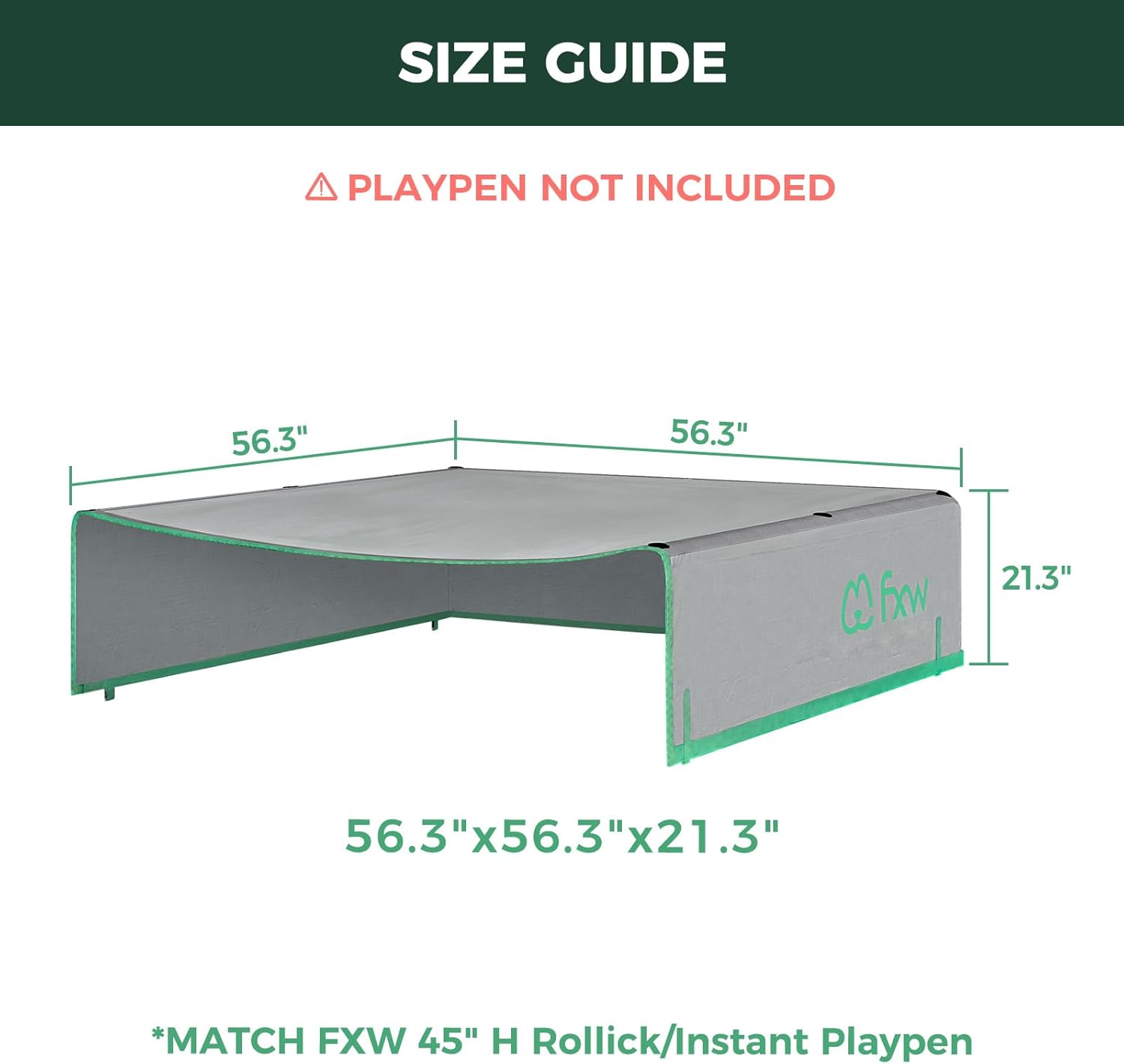 FXW Sun Shade Specialized for FXW Dog Playpen