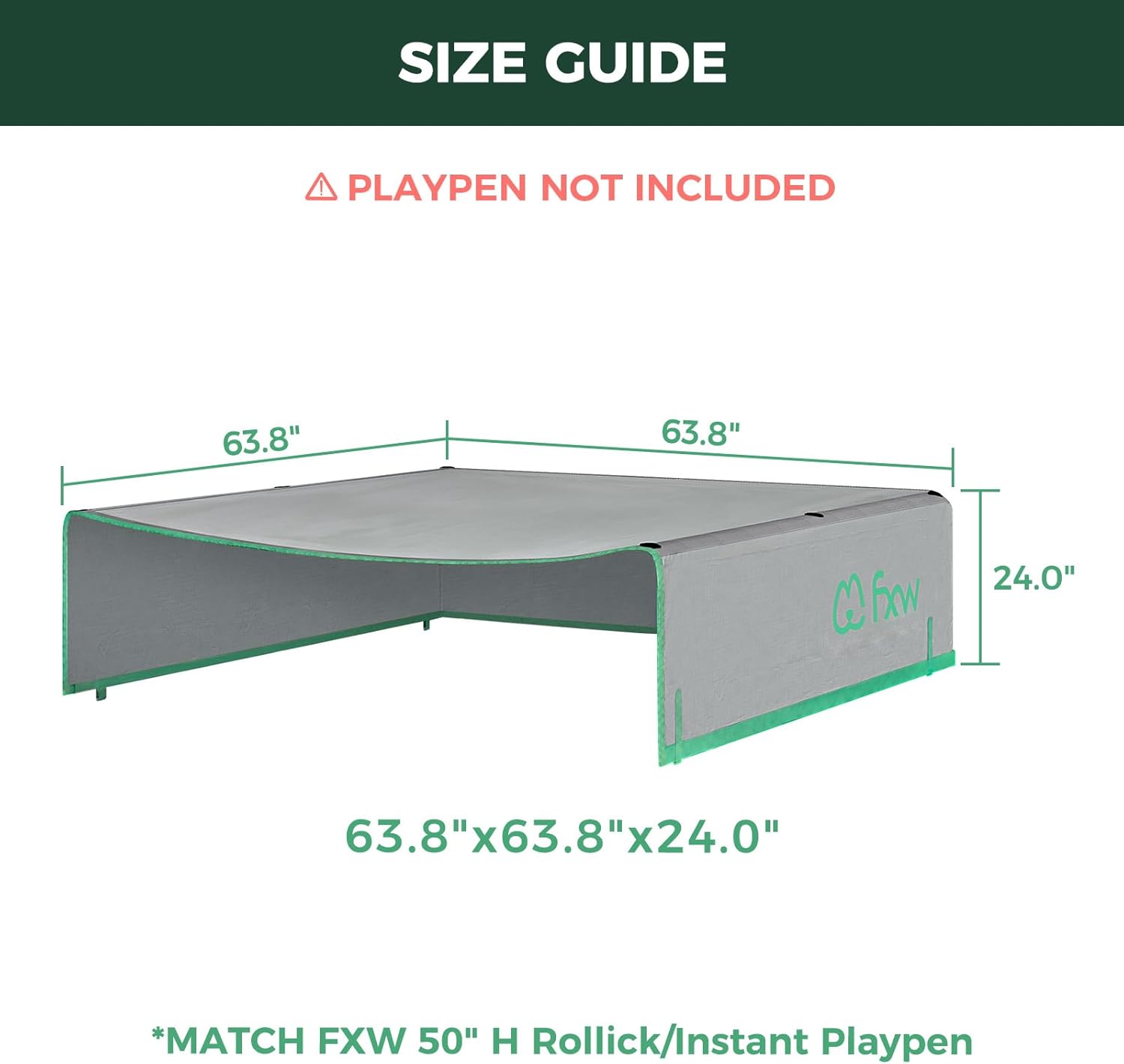 FXW Sun Shade Specialized for FXW Dog Playpen