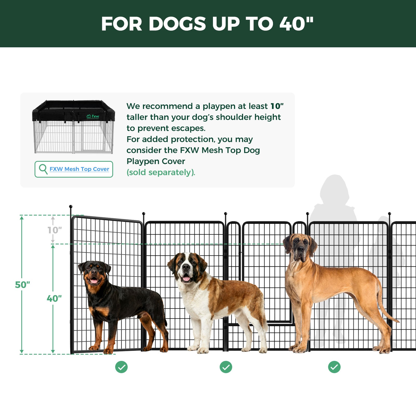 Rollick Dog Playpen for All-Terrain