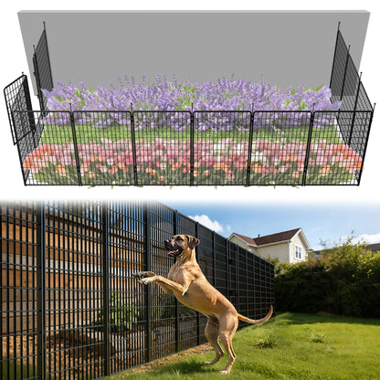 FXW Outdoor Dog & Garden Fence for Yard