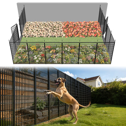 FXW Outdoor Dog & Garden Fence for Yard