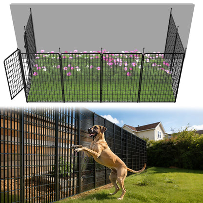 FXW Outdoor Dog & Garden Fence for Yard