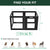 AuraSpace Acrylic Indoor Dog Playpen for Puppies and Small Dogs