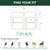 AuraSpace Acrylic Indoor Dog Playpen for Puppies and Small Dogs