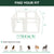 AuraSpace Acrylic Indoor Dog Playpen for Puppies and Small Dogs